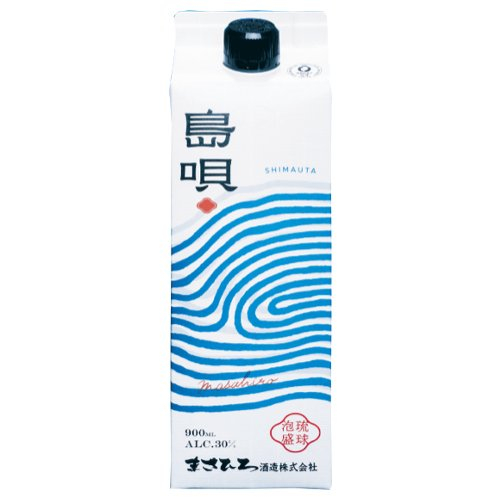 まさひろ酒造島唄スリムパック３０度 ９００ＭＬ