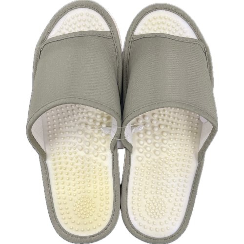 □【お掃除・買替え】紳士健康サンダル（無地） カーキ