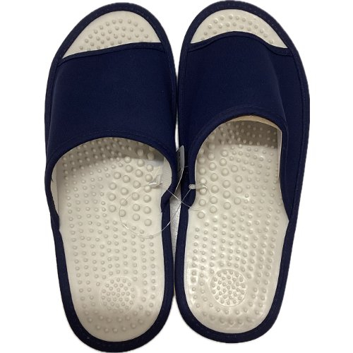 □【お掃除・買替え】紳士健康サンダル（無地） ネイビー