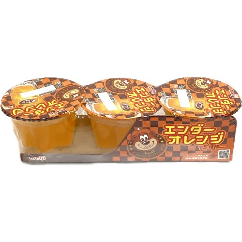■沖縄明治乳業　エンダーオレンジゼリー ６０Ｇ＊３