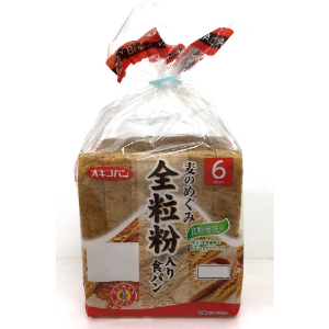オキコ＊麦のめぐみ全粒粉入 ６枚