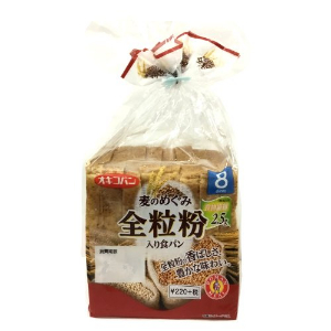 オキコ　麦のめぐみ　全粒粉入 ８枚