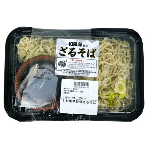 和風亭監修　ざるそば １ハ゜ック