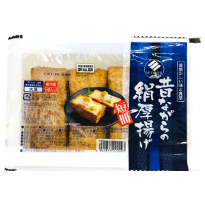 三好食品昔ながらの絹厚揚げ（短冊） ４個入り