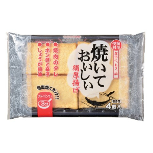 三好食品　焼いて美味しい絹厚揚げ ４個入
