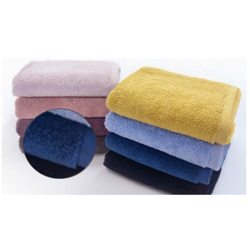 ■伊澤　ボリュームリッチフェイスタオル　ダークブルー ３４Ｘ８０ダークブルー