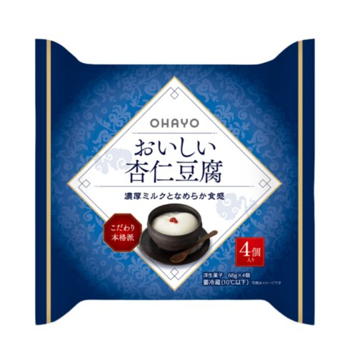 オハヨー　おいしい杏仁豆腐 ６８Ｇ＊４