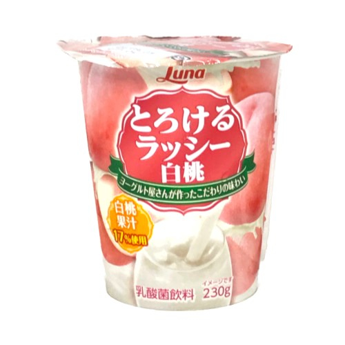 日本ルナ　とろけるラッシー白桃 ２３０ｇ