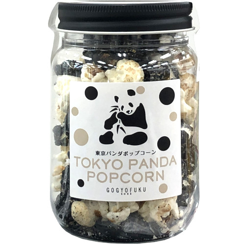 □【売切御免】伍魚福　東京パンダポップコーン●竹炭キャラメル○バニラ※販売終了時（欠品時）キャンセルさせて頂きます。 ５０Ｇ