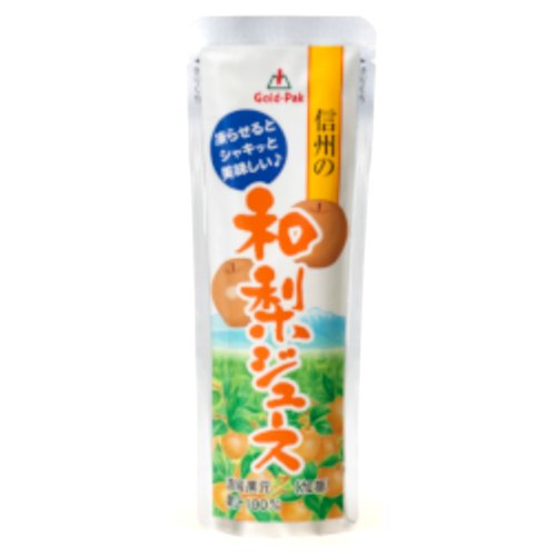 □【数量限定】ゴールドパック☆信州の和梨ジュース 80ｇ