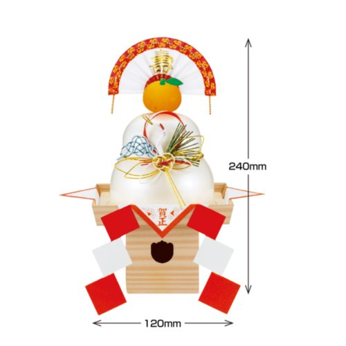 □サトウ　鏡餅コウノトリもち米切餅入り 150ｇ