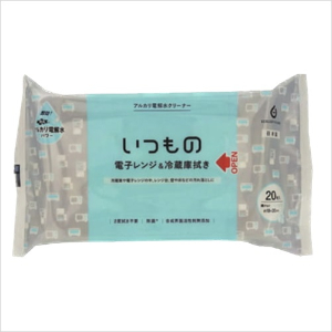 服部いつものレンジ＆冷蔵庫用クリーナー ２０枚