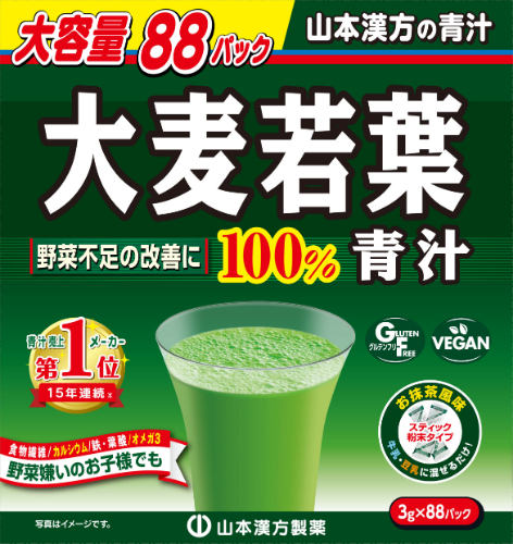 ＭＫ　大容量大麦若葉粉末１００％スティック ８８包