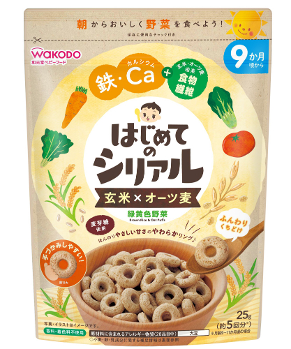 はじめてのシリアル　玄米＆オーツ麦緑黄色野菜２５ｇ ２５ｇ