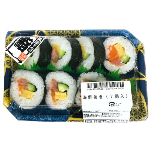 ■●海鮮太巻き（７個入り) １パック