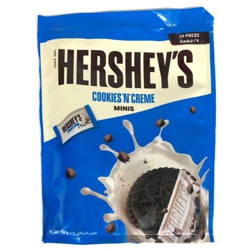 【数量限定】ハーシー☆クッキー＆クリームミニズ １５０ｇ