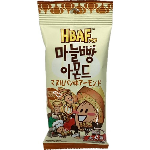 ■【韓国フェア】ＨＢＡＦ☆マヌルパン味アーモンド