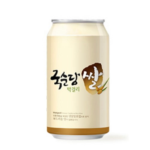 ■【韓国フェア】【数量限定】ＢＳＪ　米マッコリ　缶 350ｍｌ