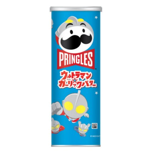 ■【売切れ御免】プリングルス☆ウルトラマン★ガーリックバター ９５ｇ